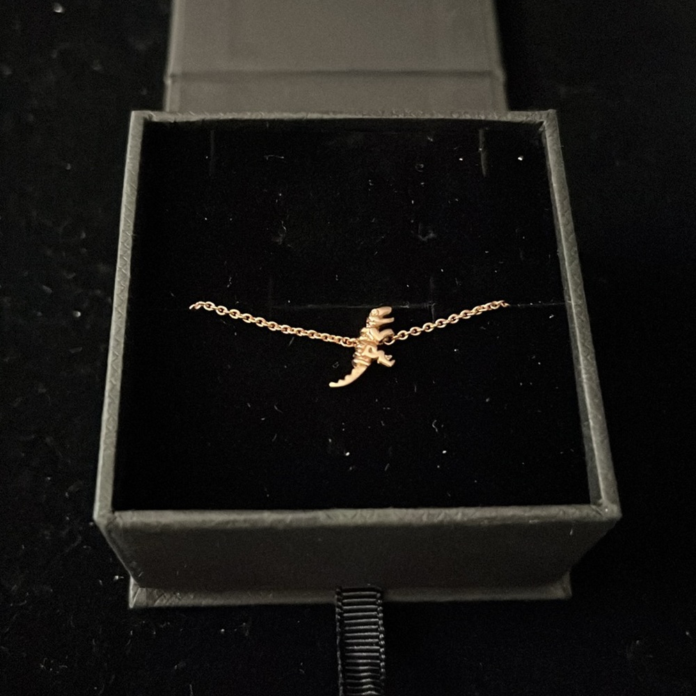 Coach Mini Demi Fine Rexy Bracelet in Rosegold - Picture 2 of 7